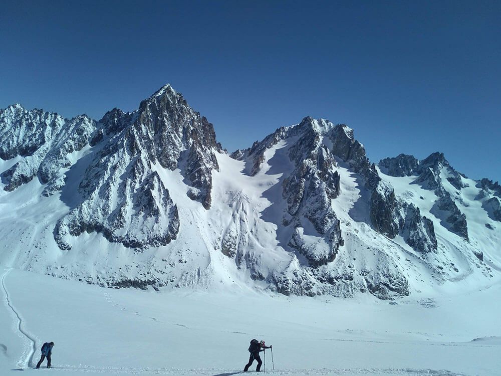 Ski de rando au Grands-Montets: Argentière, Chamonix