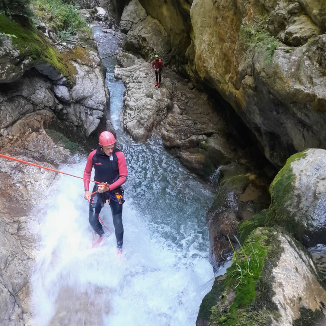 Photo canyon proche d' Annecy