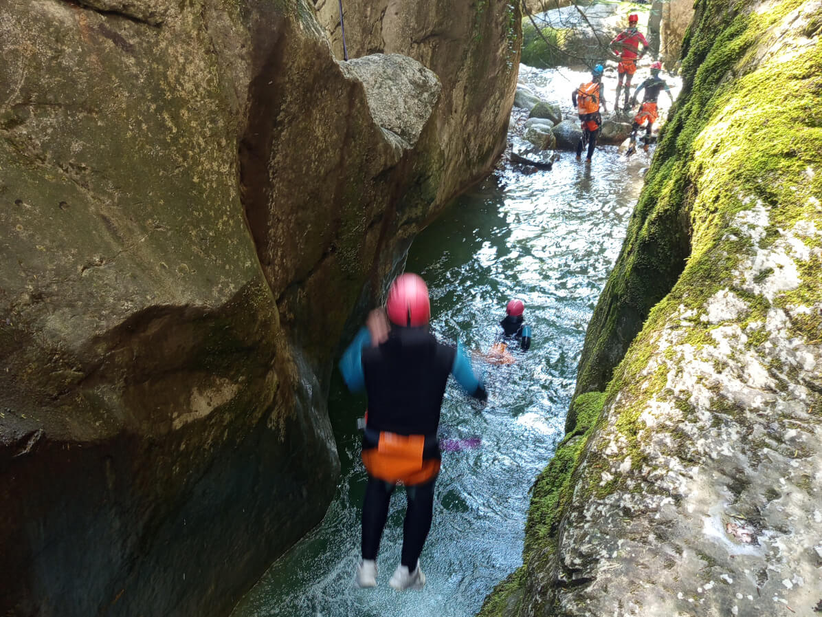 Bronze canyon jump