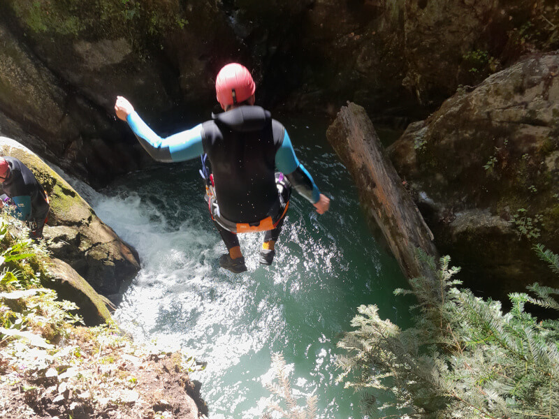 Bronze canyon jump