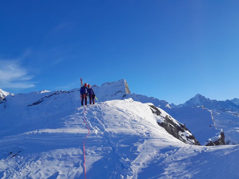 Pointe noire de Pormenaz, Passy, Plaine-Joux