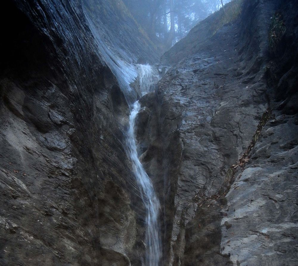 Canyon de Reninge, Haute-Savoie.