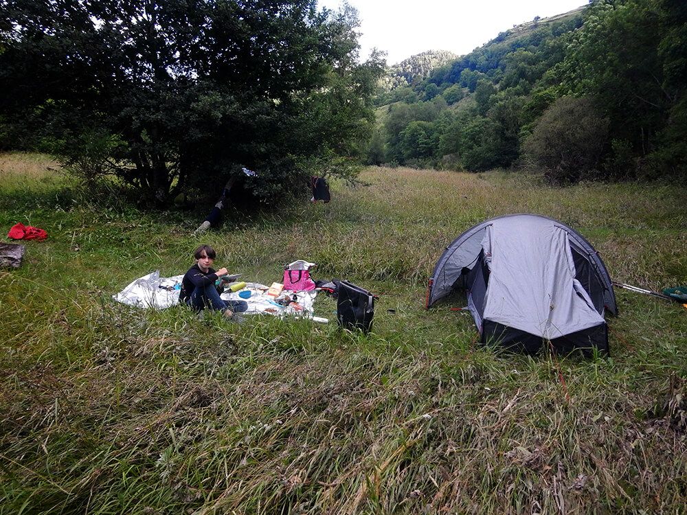 Camping dans l'allier